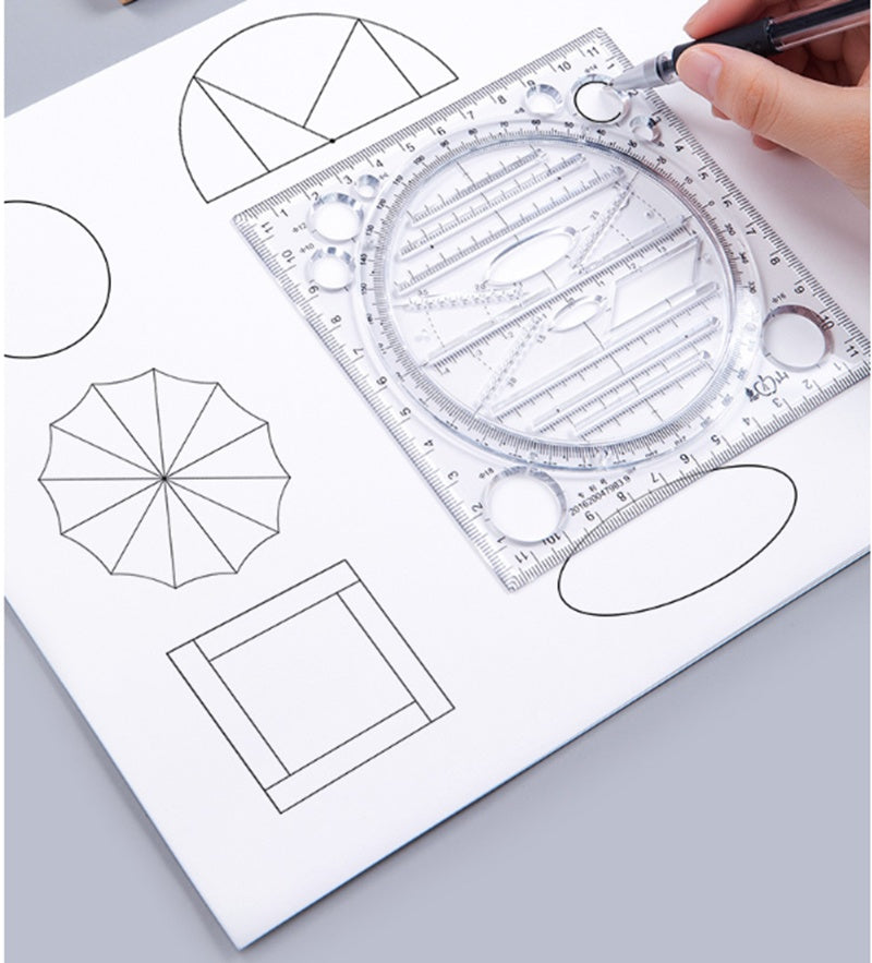 Hand Account Creative Multifunctional Drawing Ruler