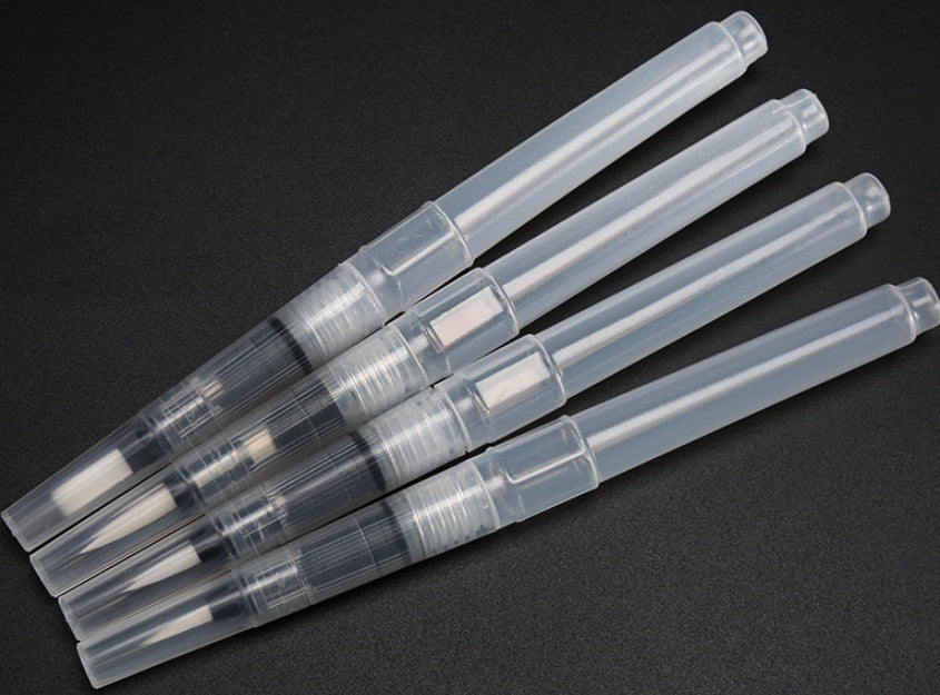 Solid Watercolor Pen – Water-Soluble Color Lead with Nylon Brush