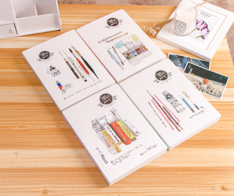 Drawing & Sketch Doodle Book – White Paper Art Notebook