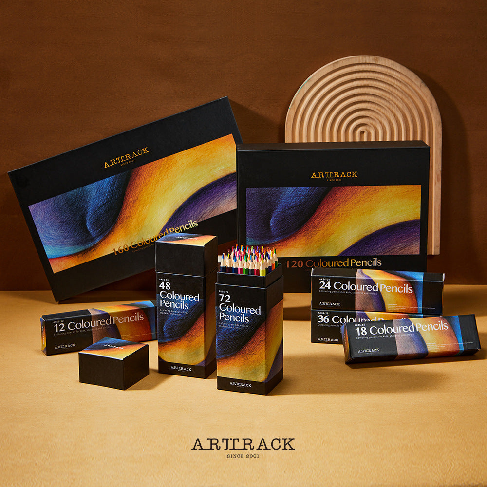 Oily Colored Pencil Set – Multi-Color Stationery Art Supplies