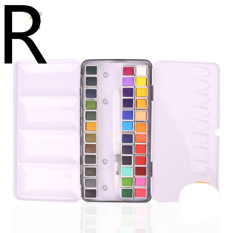 Solid Watercolor Paint Set – Professional Sketch & Painting Kit