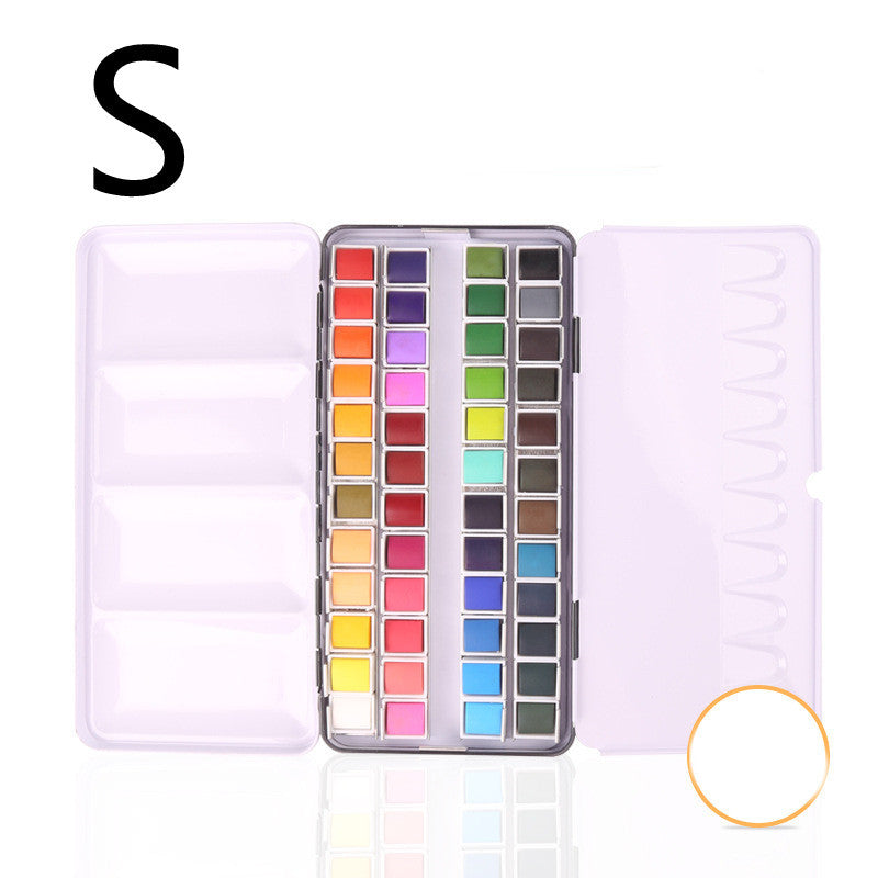 Solid Watercolor Paint Set – Professional Sketch & Painting Kit