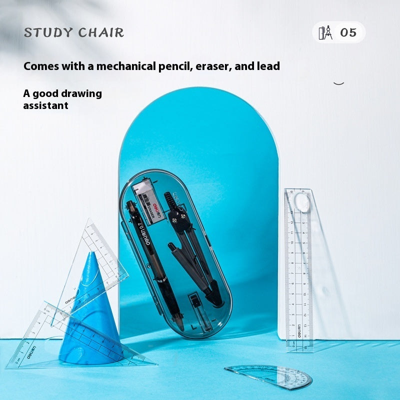Compasses Set 9591 – Exam Geometry Ruler & Drawing Tools