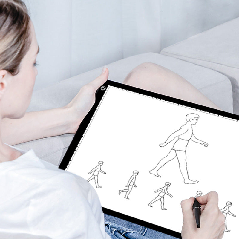 LED Drawing Copy Calligraphy Translucent Animation And Comics Seamless Drawing Board