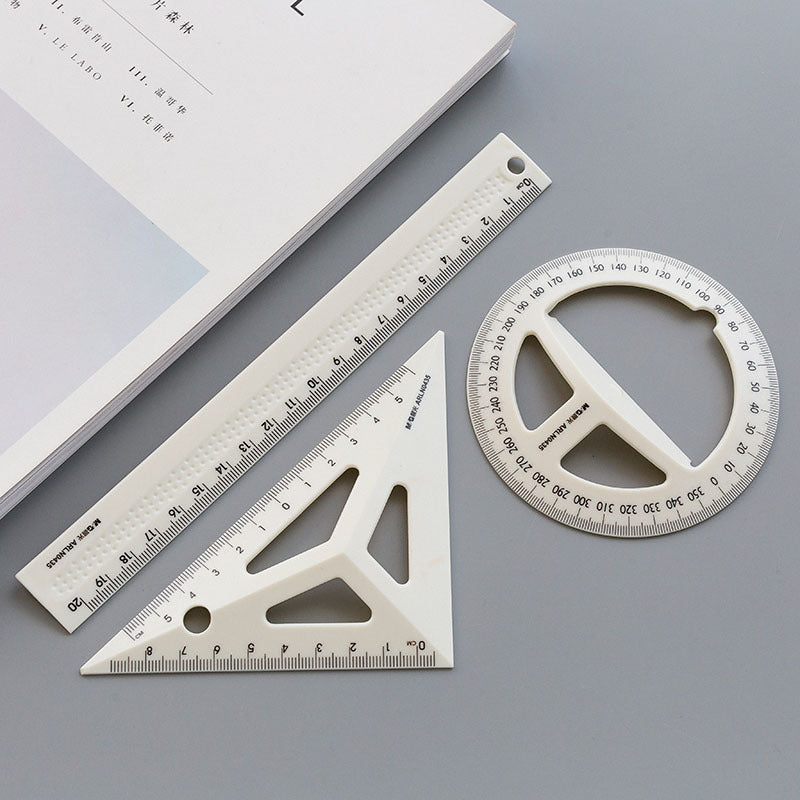 Student Drawing Tool Set – Ruler & Geometry Drawing Kit