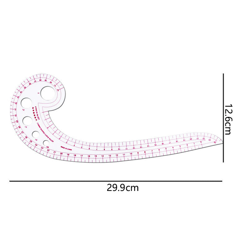 Multi Functional Clothing Ruler Set 4 Pieces