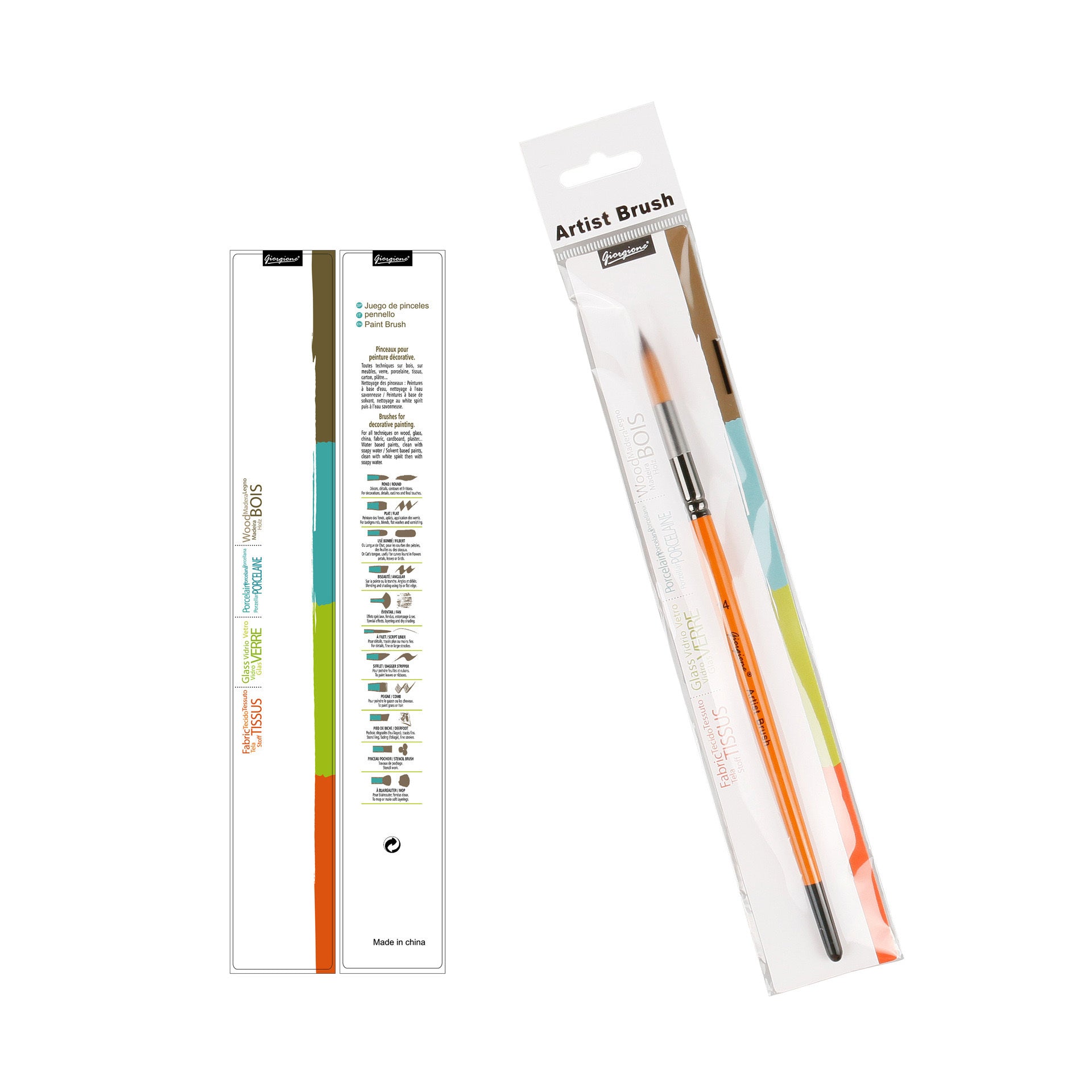 Professional Nylon Wool Brush Pen – Watercolor Hook Line Tool