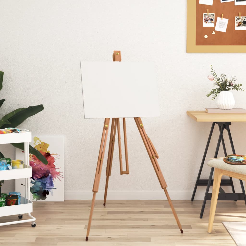 Solid Beech Wood Easel – Large Adjustable Artist Stand (100×104×172 cm)