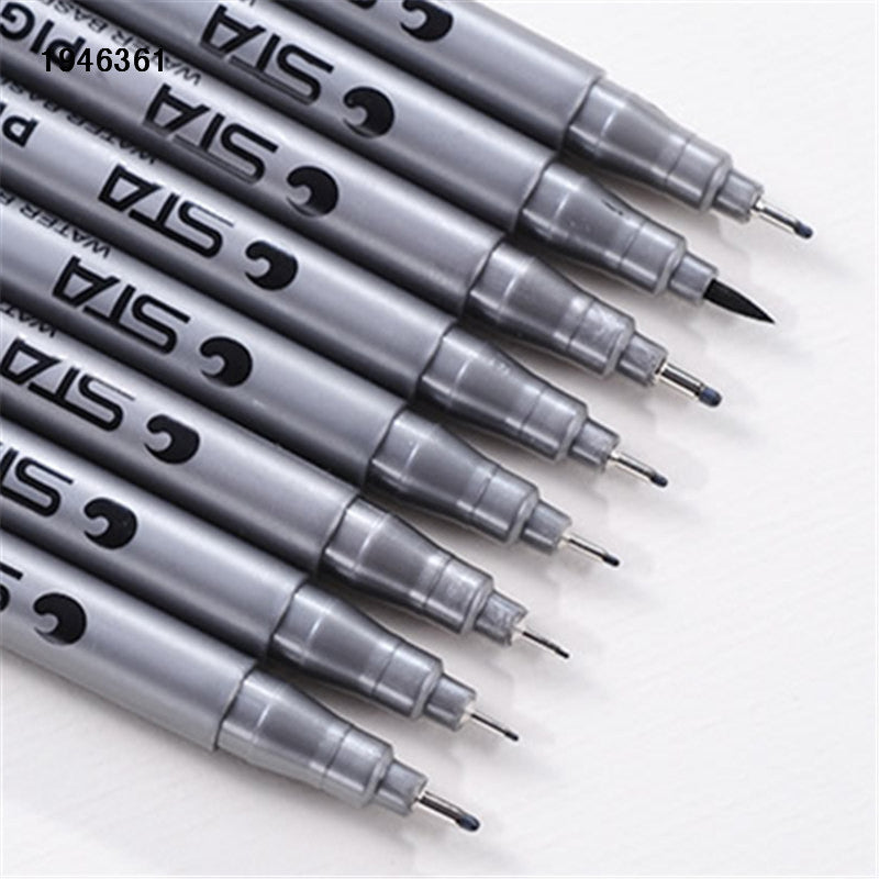 Professional Sketch & Engineering Drawing Pen – Hand-Painted Design