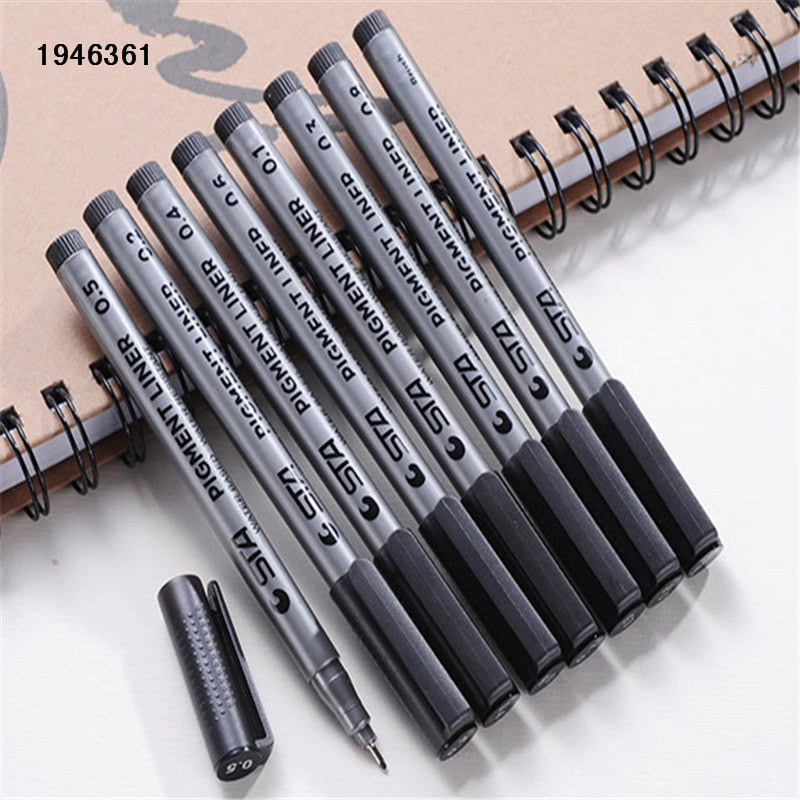 Professional Sketch & Engineering Drawing Pen – Hand-Painted Design