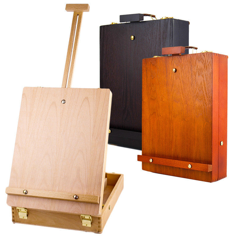 Portable Oil Painting Sketch Box – Complete Artist Travel Set