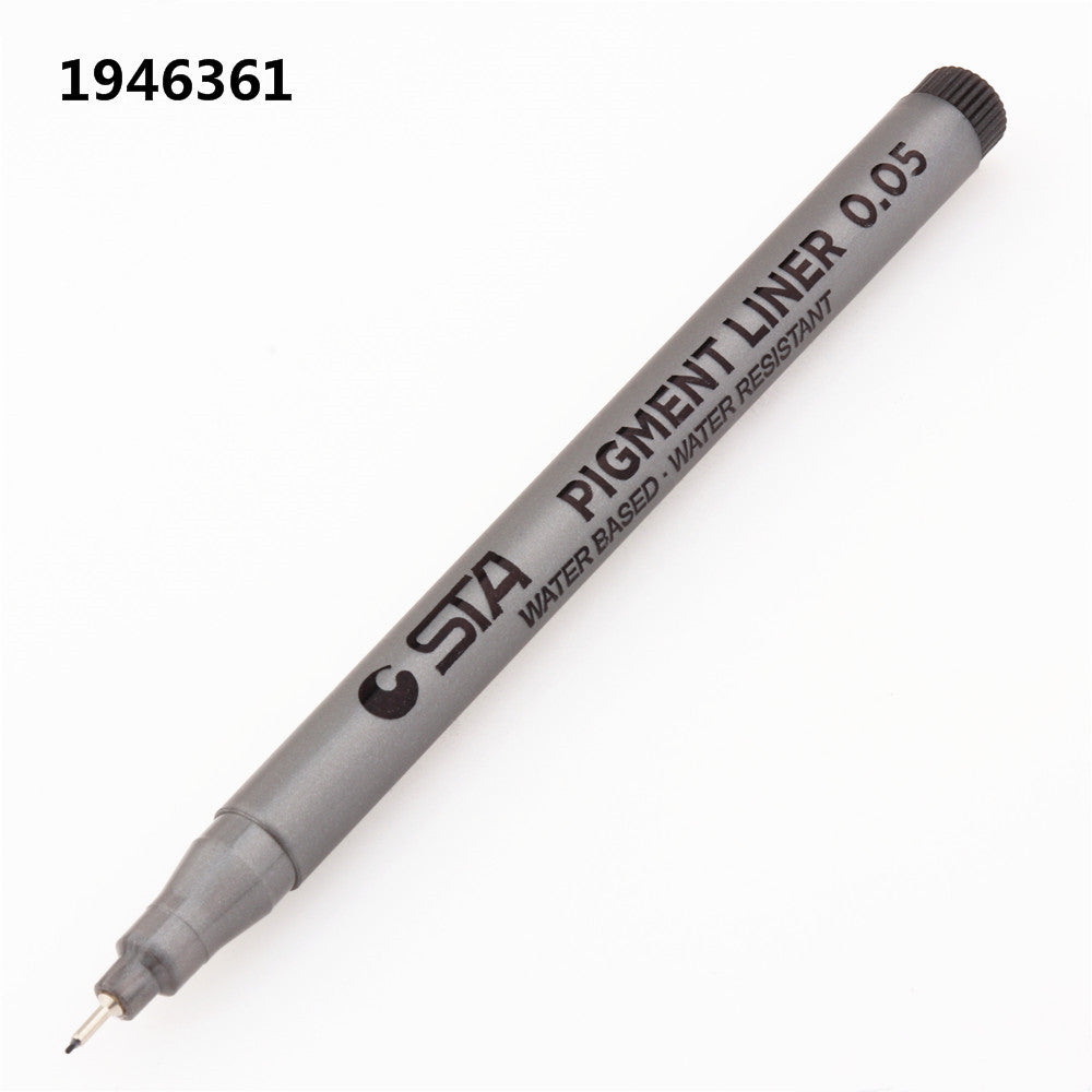 Professional Sketch & Engineering Drawing Pen – Hand-Painted Design
