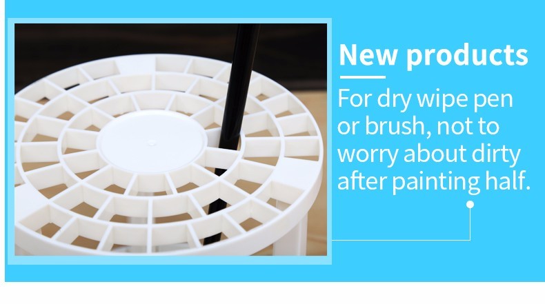 Brush Pen Holder – Desk Organizer for Art Brushes & Drawing Pens