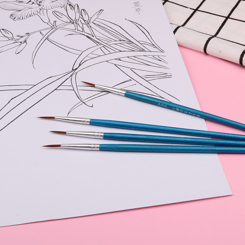 Moisture Watercolor & Oil Paint Brush – Professional Art Supplies