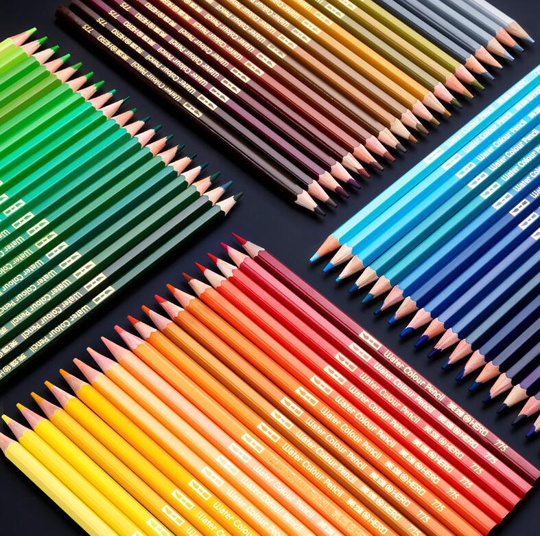 Water-Soluble Oil-Based Color Pencil Set – Professional Drawing & Coloring Pencils for Artists & Students