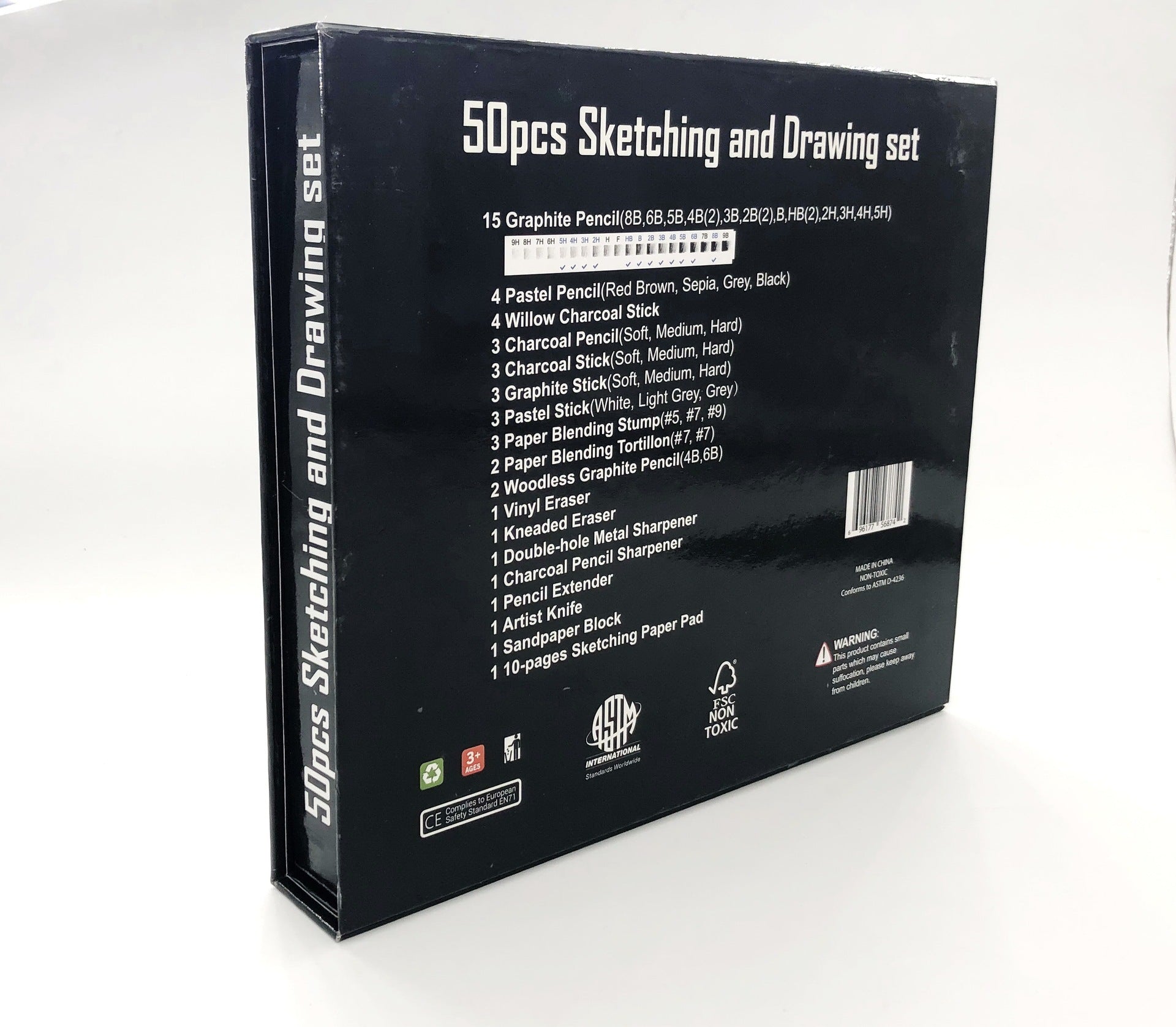 Sketch Pencil Stationery Set – Complete Drawing & Art Supplies Kit