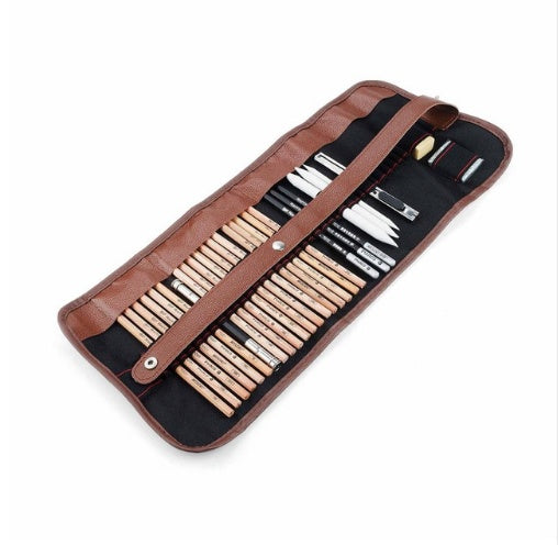 29-Piece Sketch Pencil Set – Complete Drawing Kit for Beginners & Professional Artists