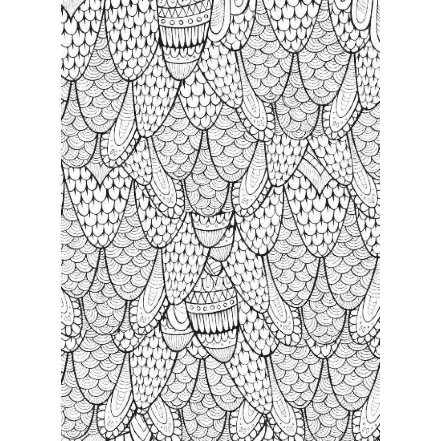 Decompression hand drawing book