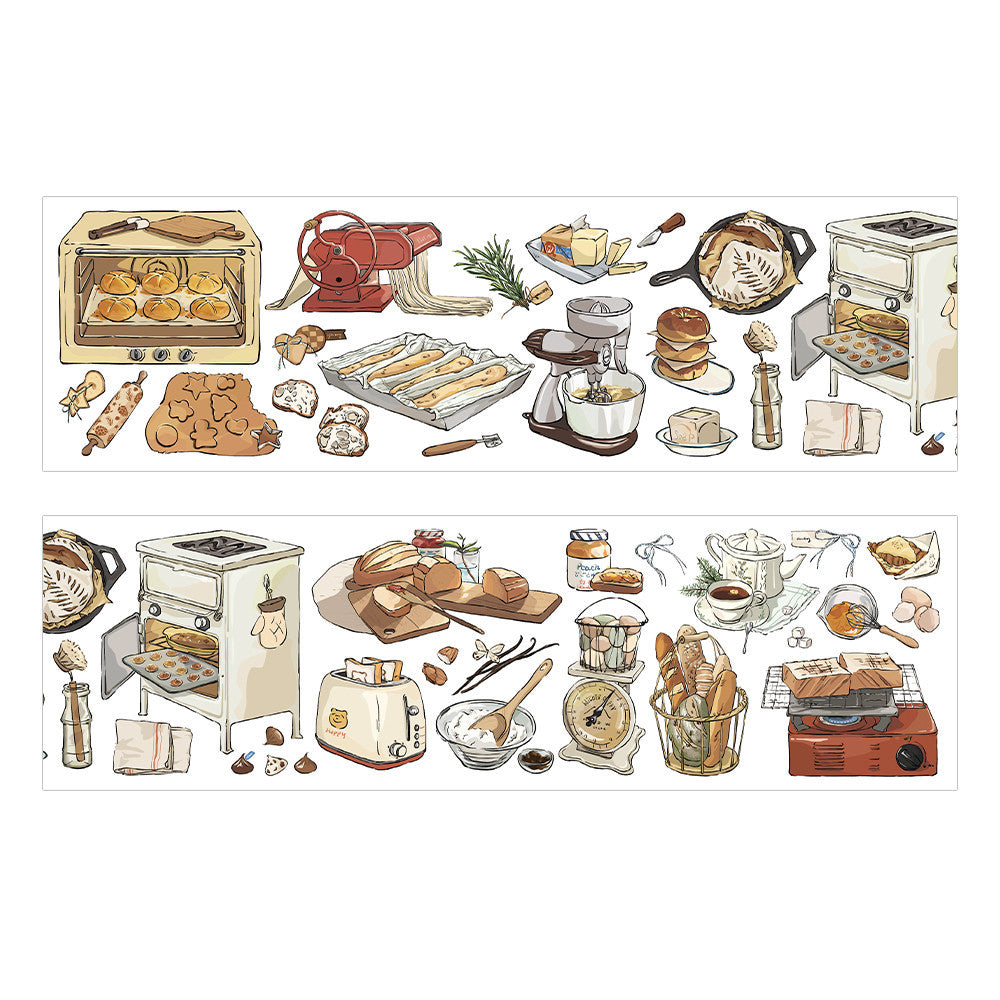 Sketch Travel Diary Pet Subpackage Tape