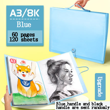 A3 Photo Album Storage Book – Large Capacity Picture Organizer Folder