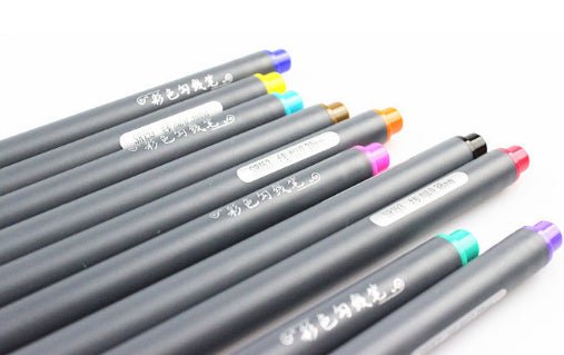 Syringe-Style Colored Hook Line Pen – Fine Line Drawing & Office Art Marker