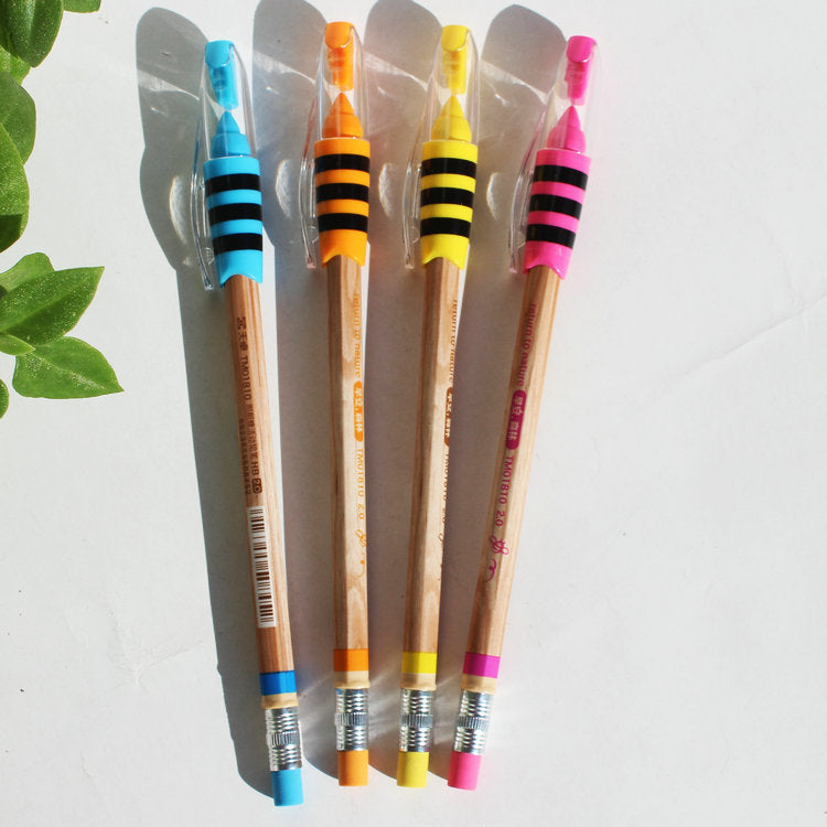 Super Thick Write Constantly HB Free Pencil Sharpener Propelling Pencil