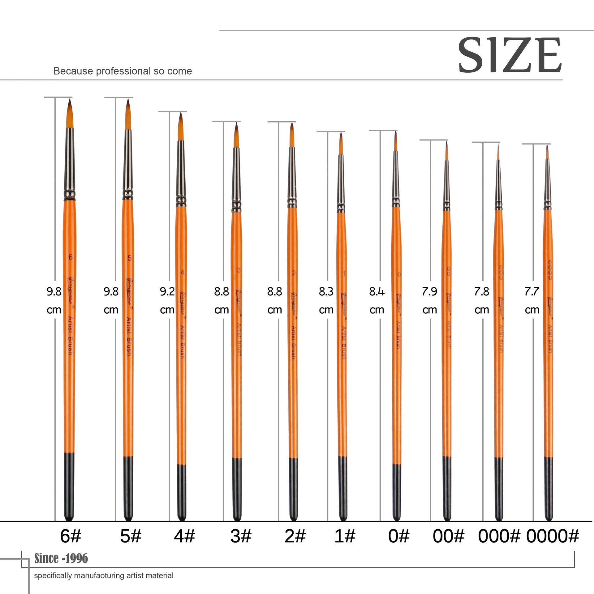 Professional Nylon Wool Brush Pen – Watercolor Hook Line Tool