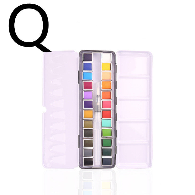 Solid Watercolor Paint Set – Professional Sketch & Painting Kit