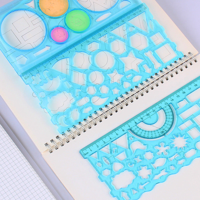 Cute Drawing Ruler Set – Practice Drawing Tools for Kids & Beginners