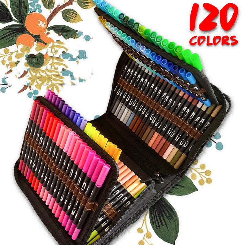 Multi-Purpose Watercolor Brush Pen – Soft Hook Line Painting Tool