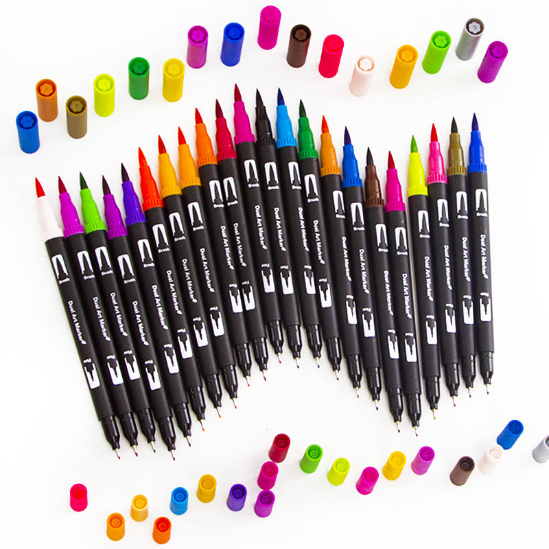 Multi-Purpose Watercolor Brush Pen – Soft Hook Line Painting Tool