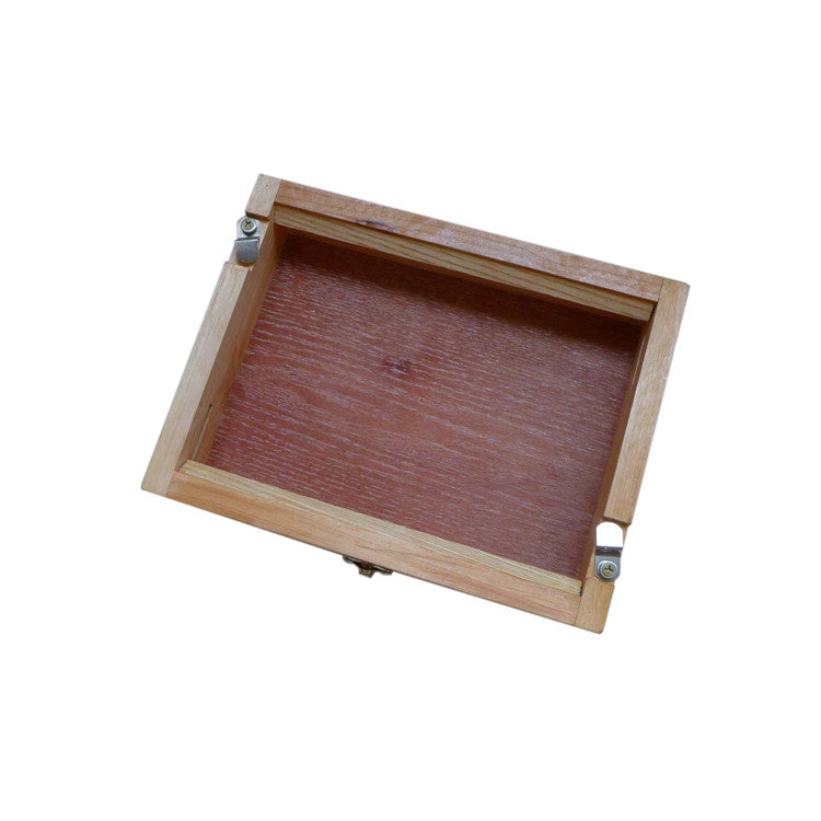 Handheld Oil Painting Sketch Box – Minimalist Portable Postcard Drawing Board