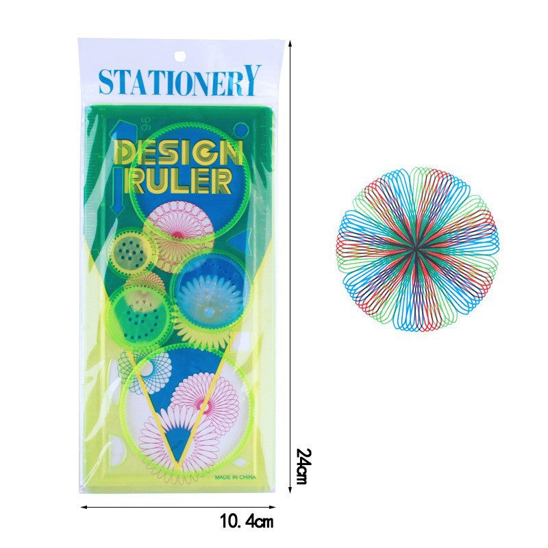 Cute Drawing Ruler Set – Practice Drawing Tools for Kids & Beginners