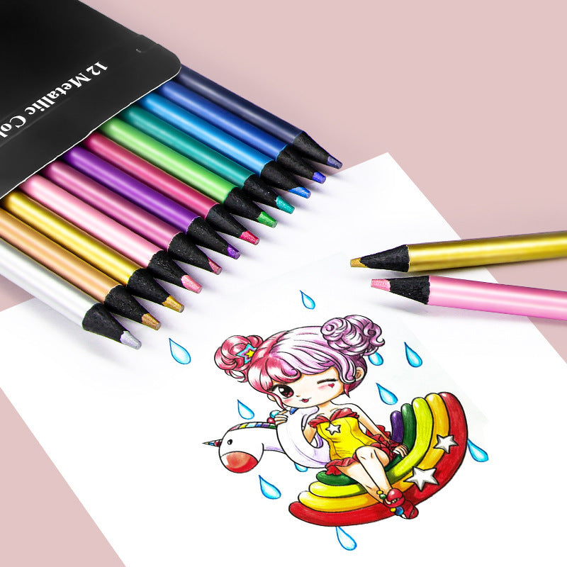Creative Colored Pencil Set – Doodle & Drawing Art Kit for Kids & Adults