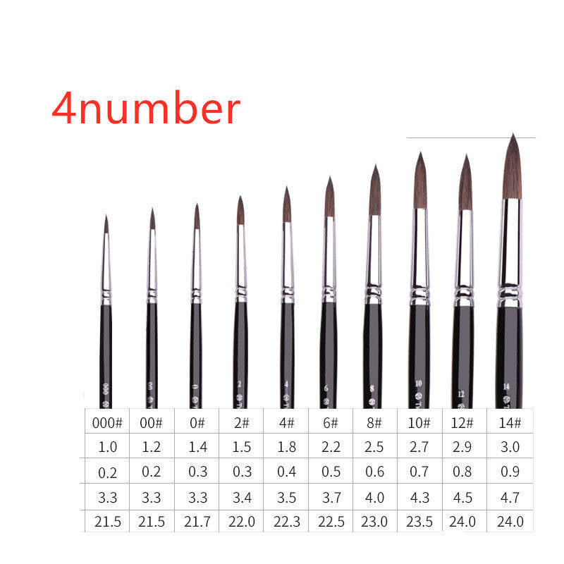 Candlelight Watercolor Pen Brush – Artistic Painting Tool