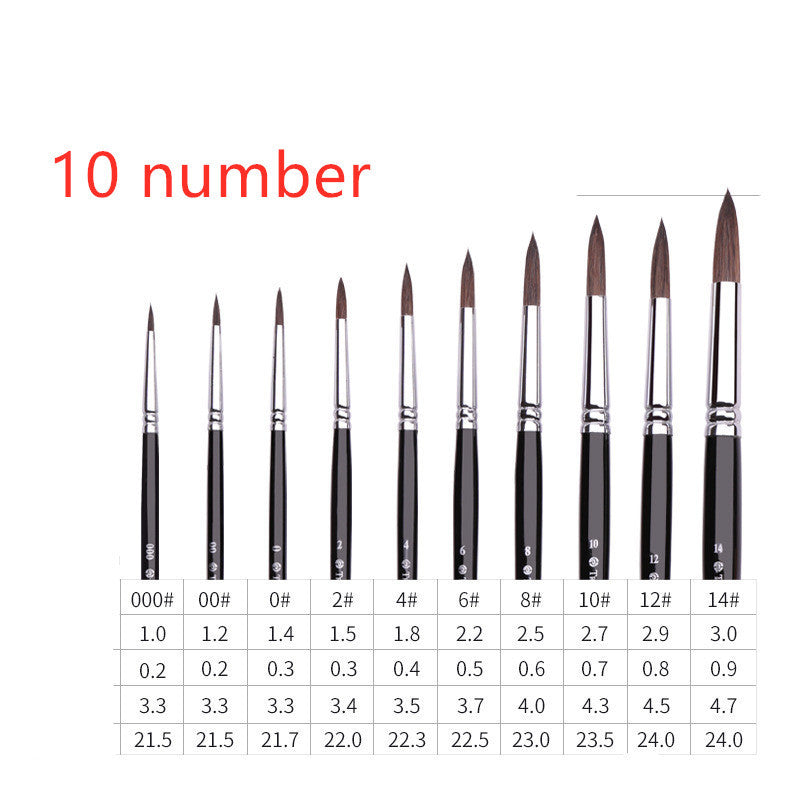 Candlelight Watercolor Pen Brush – Artistic Painting Tool