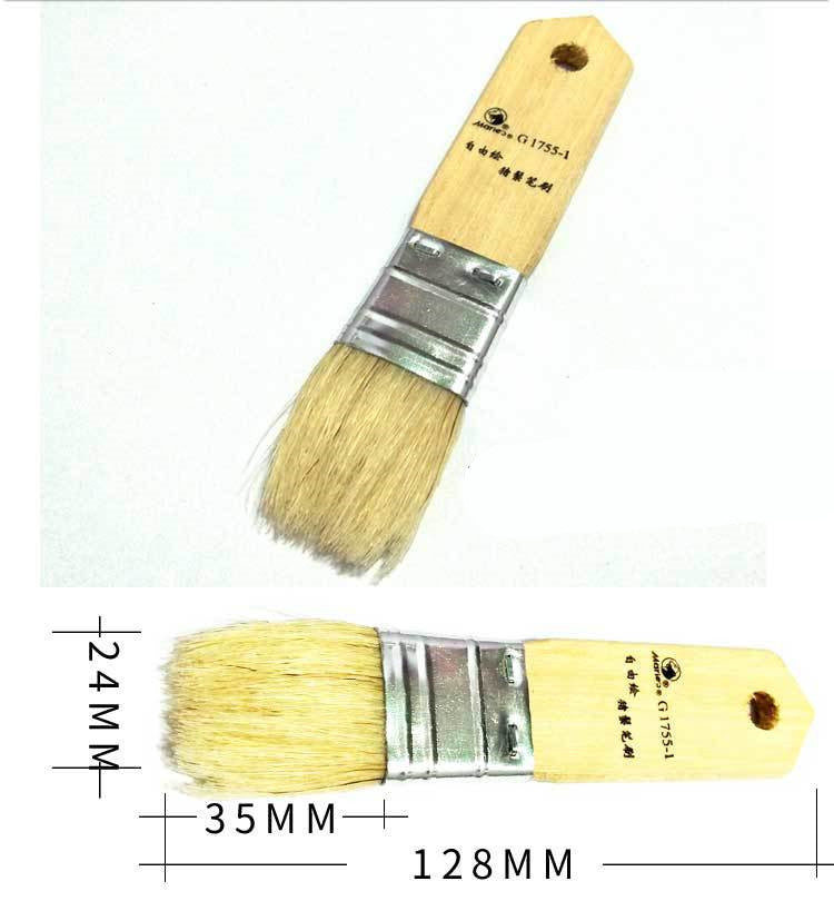 Woolen Board Shading Brush Pen – Flat Head Watercolor Painting Tool