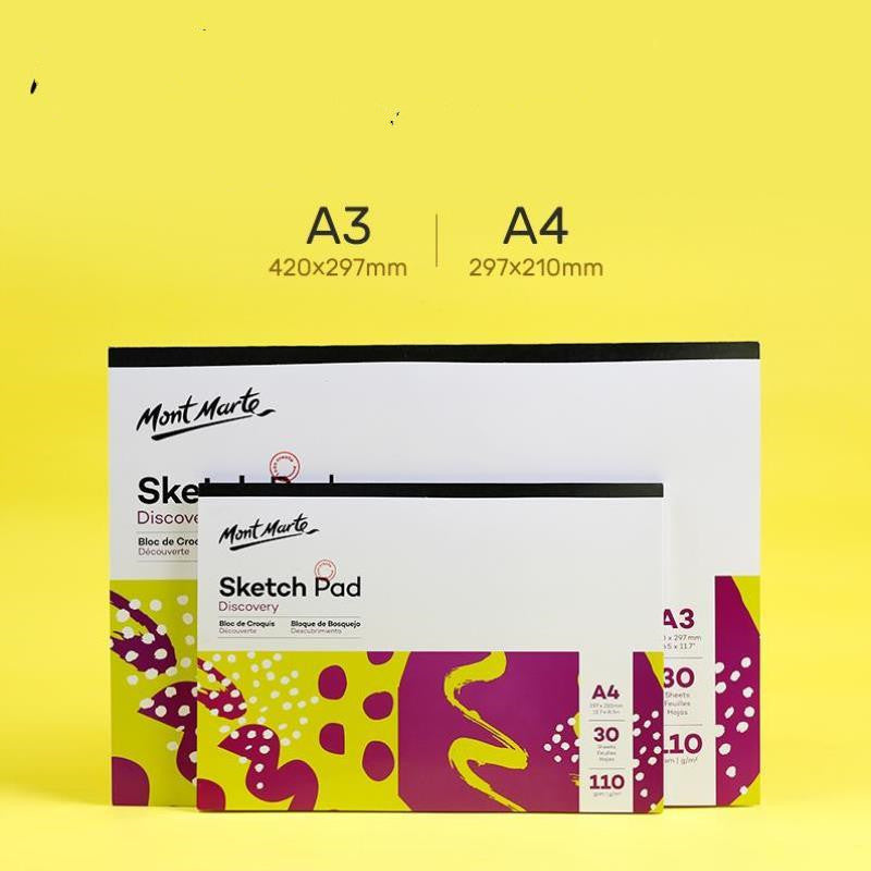 A4 Sketch Paper & A3 Sketchbook – Art Drawing, Painting, and Doodle Pad