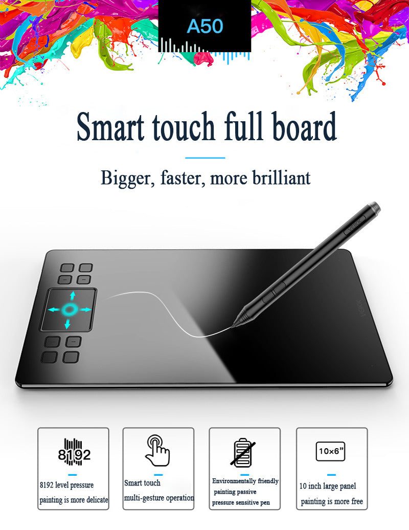 English Version Digital Drawing Board – Electronic Writing & Sketch Tablet