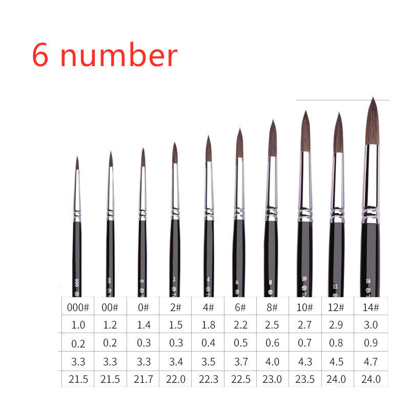 Candlelight Watercolor Pen Brush – Artistic Painting Tool