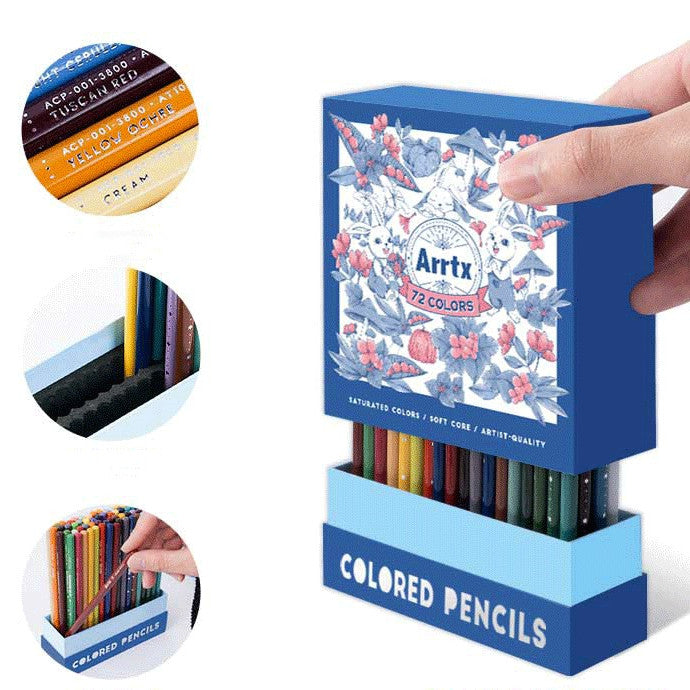 Soft Core Colored Pencils – Art Supplies Drawing & Sketching Set