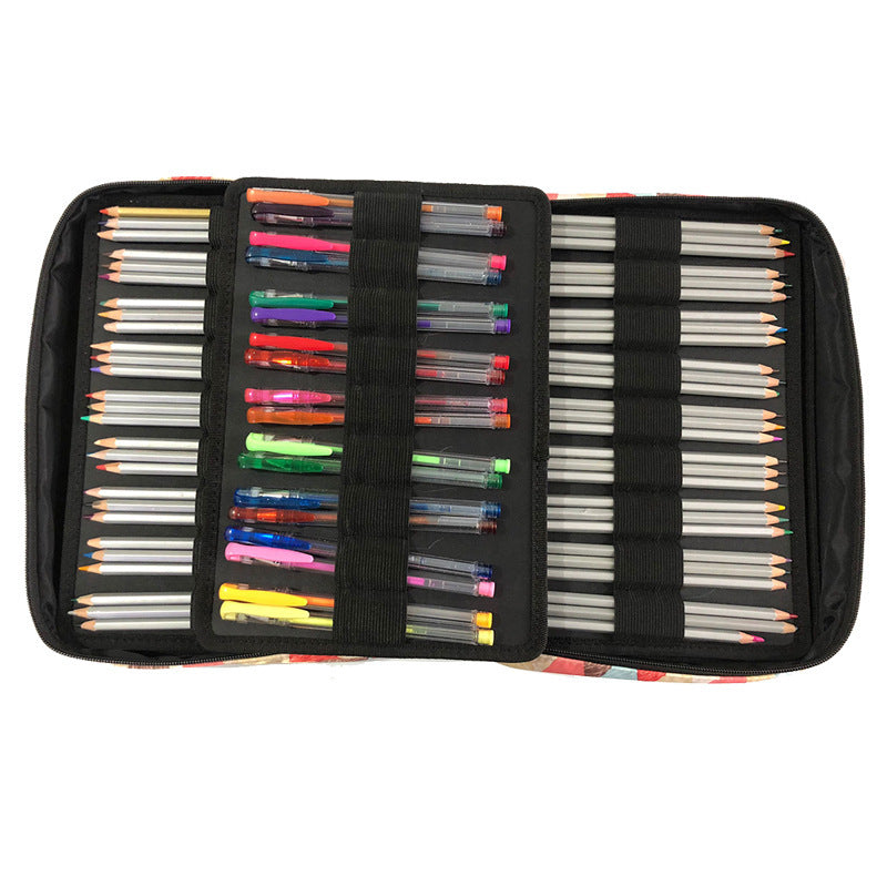 Multifunctional Pencil Case – Sketch & Gel Pen Storage Bag for Artists