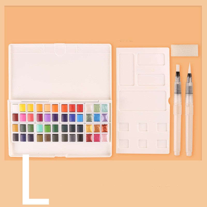 Solid Watercolor Paint Set – Professional Sketch & Painting Kit