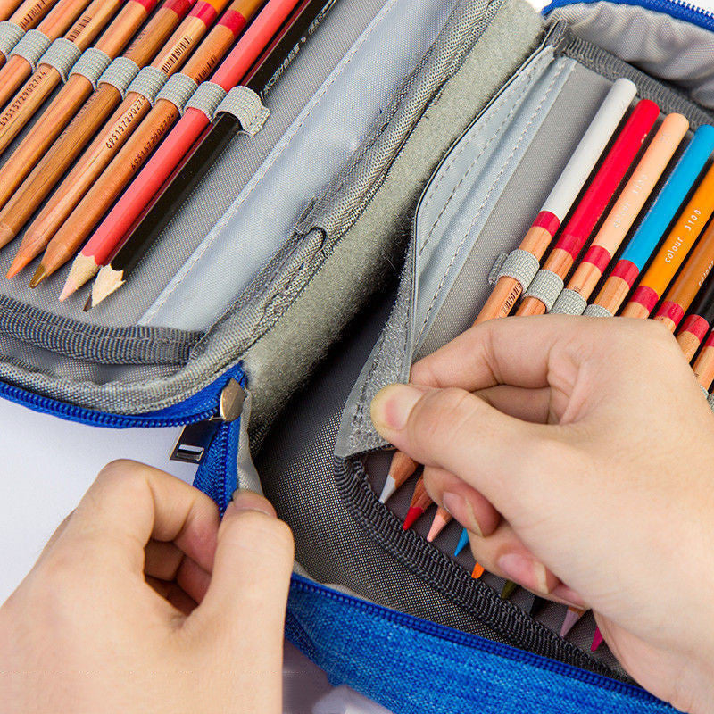 Large-Capacity Waterproof Pen Bag – Multifunctional Pencil Case