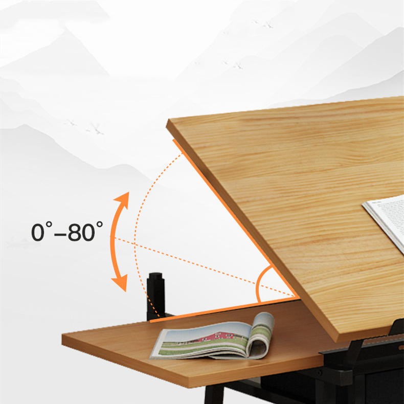 Premium Adjustable Drafting & Drawing Table – Tilted Art Desk Board for Students, Artists & Designers