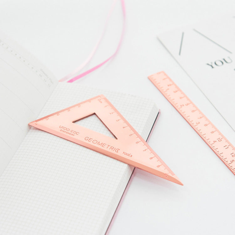 Office Stationery Ruler Set – Essential Desk Measuring Tools