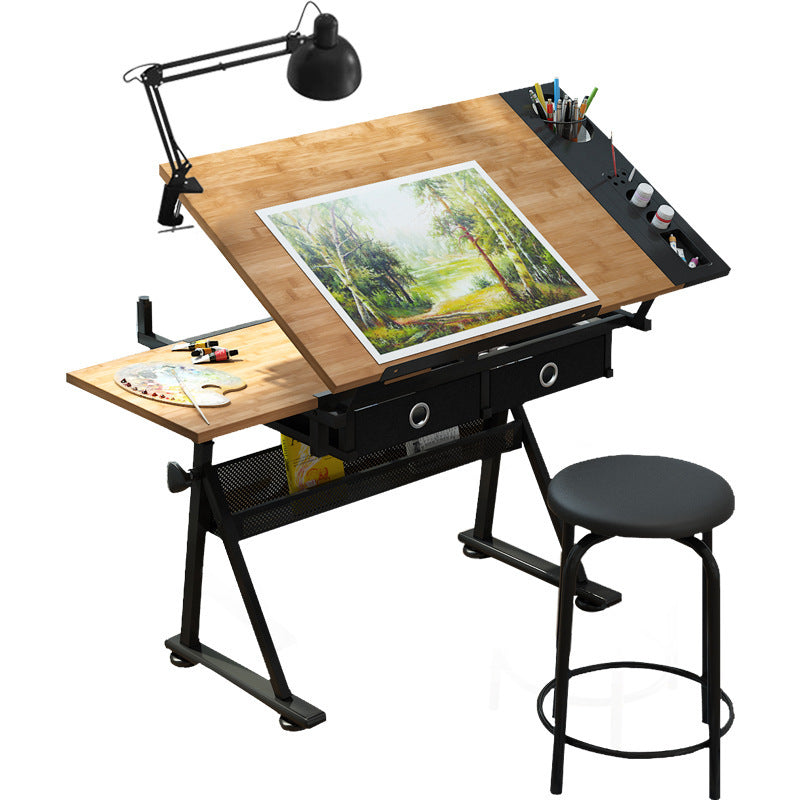Premium Adjustable Drafting & Drawing Table – Tilted Art Desk Board for Students, Artists & Designers