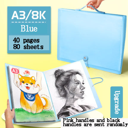 A3 Photo Album Storage Book – Large Capacity Picture Organizer Folder
