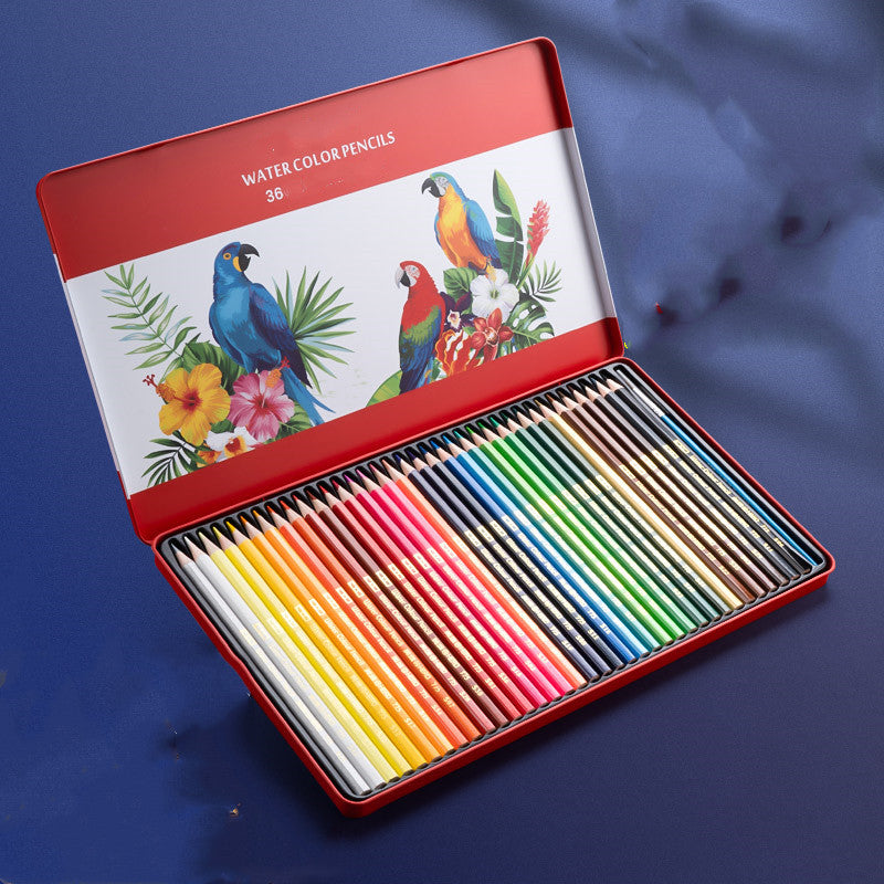 Water-Soluble Oil-Based Color Pencil Set – Professional Drawing & Coloring Pencils for Artists & Students