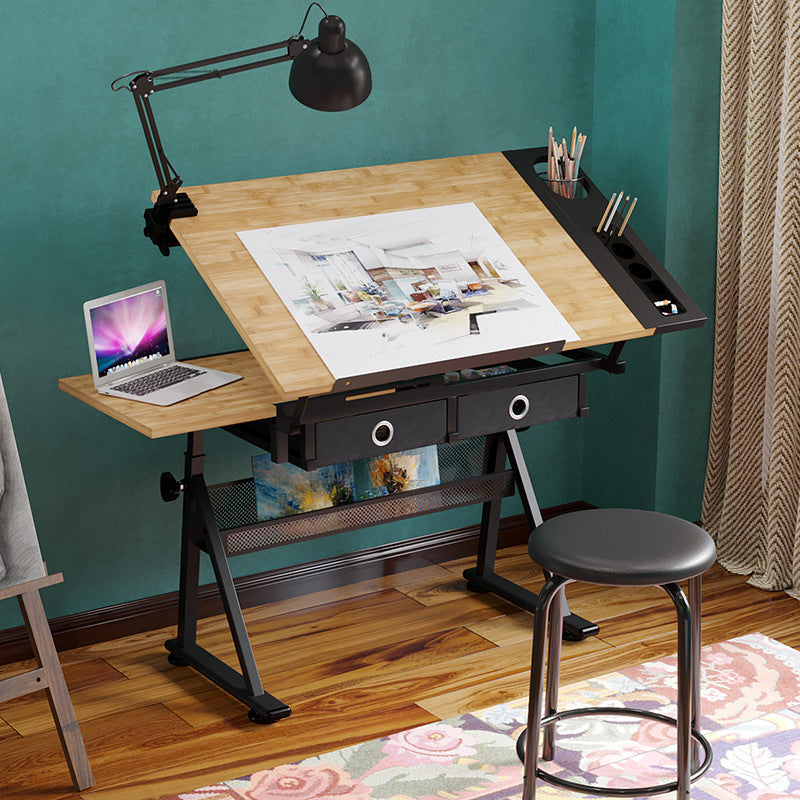 Premium Adjustable Drafting & Drawing Table – Tilted Art Desk Board for Students, Artists & Designers